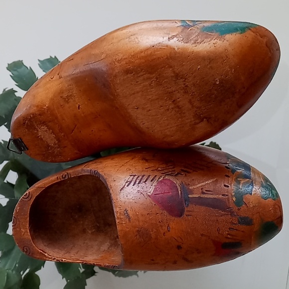 Vintage Wooden Shoes - Picture 13 of 13